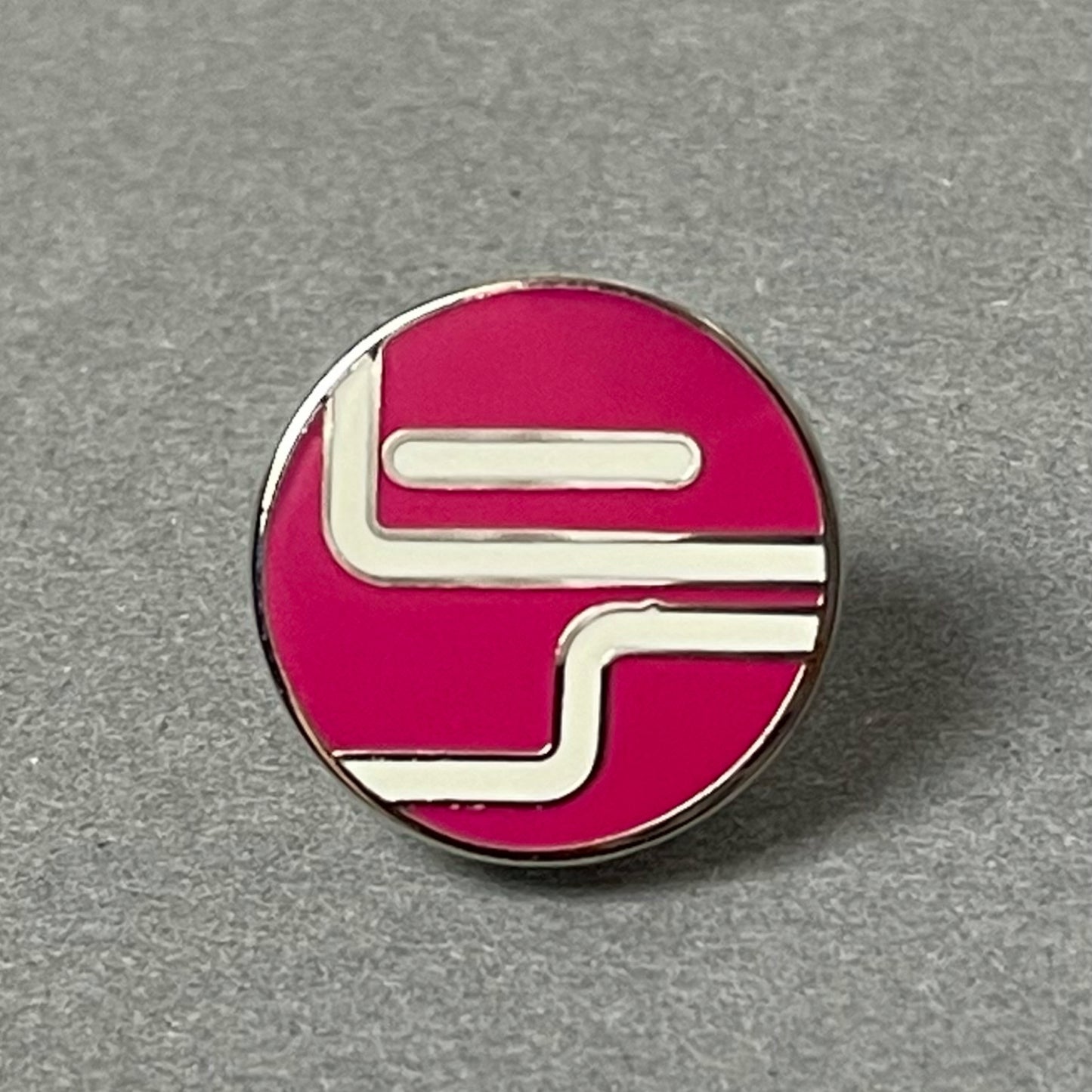 Pink TS Logo (Tim Scott Logo) Enamel Pin Badge