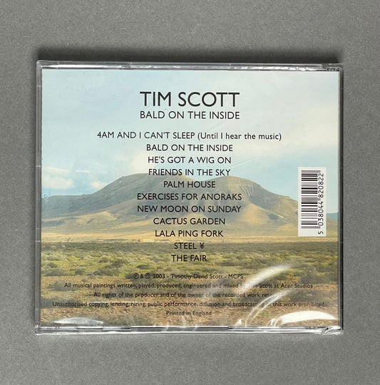 Tim Scott Bald On The Inside - CD